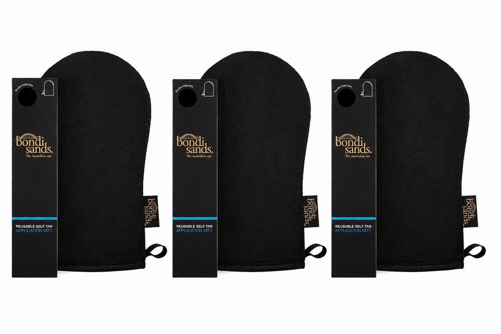 3 Pack Bondi Sands Reusable Self-Tanning Application Mitt - NEW SEALED